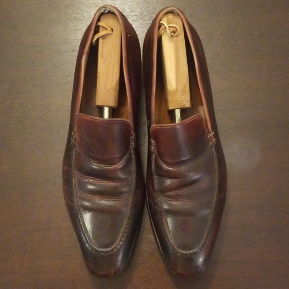 Santoni Loafers brown - Picture 1 of 8